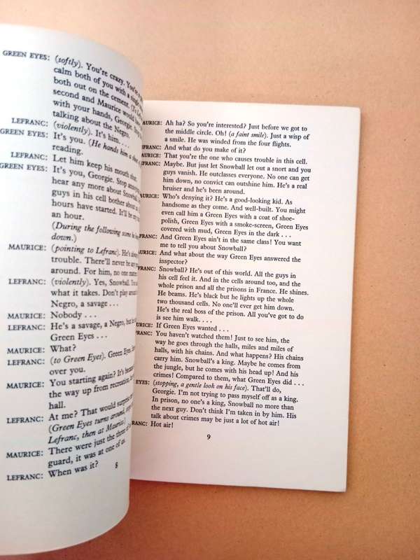 Deathwatch, Jean Genet