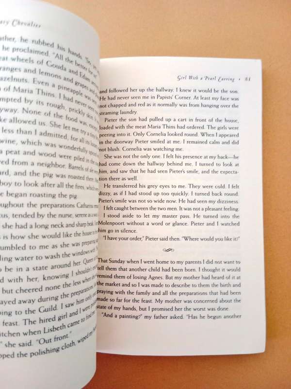 The Girl with a Pearl Earring, Tracy Chevalier
