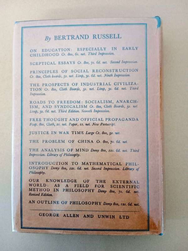 Marriage and Morals, Bertrand Russell