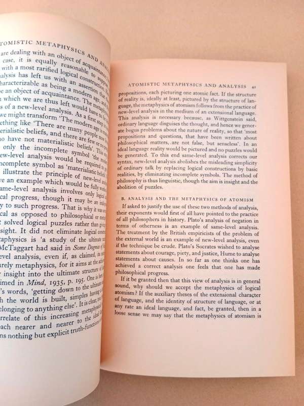 Philosophical Analysis, J.O. Urmson