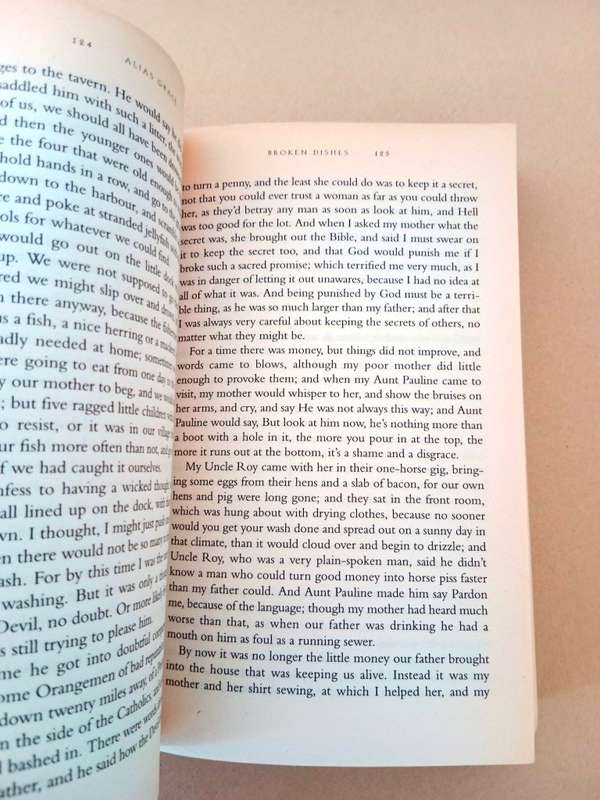 Alias Grace, Margaret Atwood