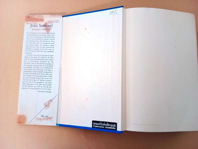 Jean Senteuil, Marcel Proust