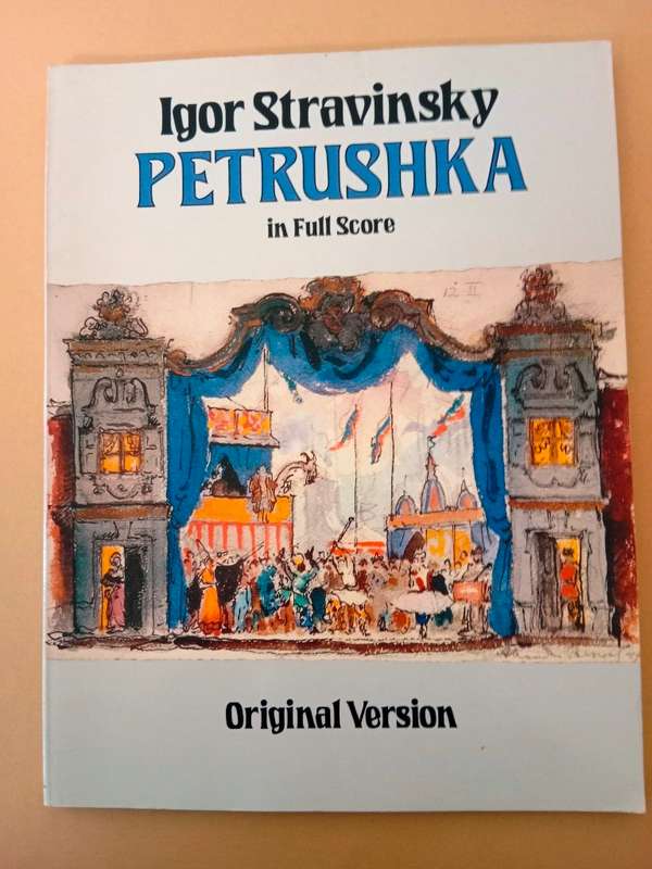 Petrushka, in full score, Igor Stravinsky