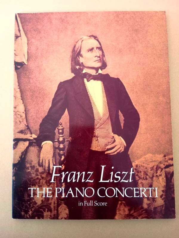 The Piano Concerti, in full score, Franz Liszt