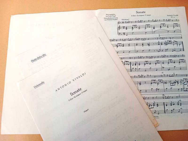 Sonata in F major for Treble Recorder, Antonio Vivaldi