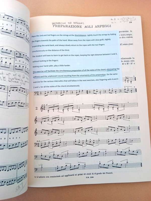 Metodo Per Arpa, Maria Grossi [Method for Harp]