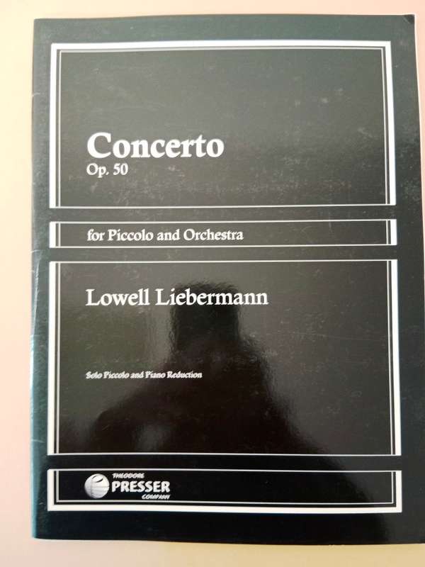 Concerto for Piccolo and Orchestra, Lowell Liebermann, opus 50