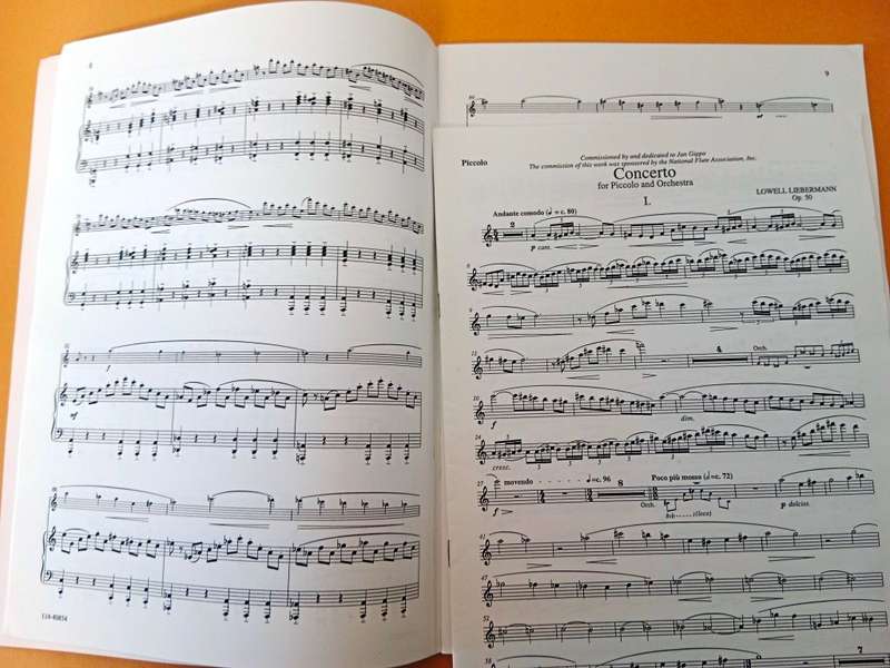 Concerto for Piccolo and Orchestra, Lowell Liebermann, opus 50