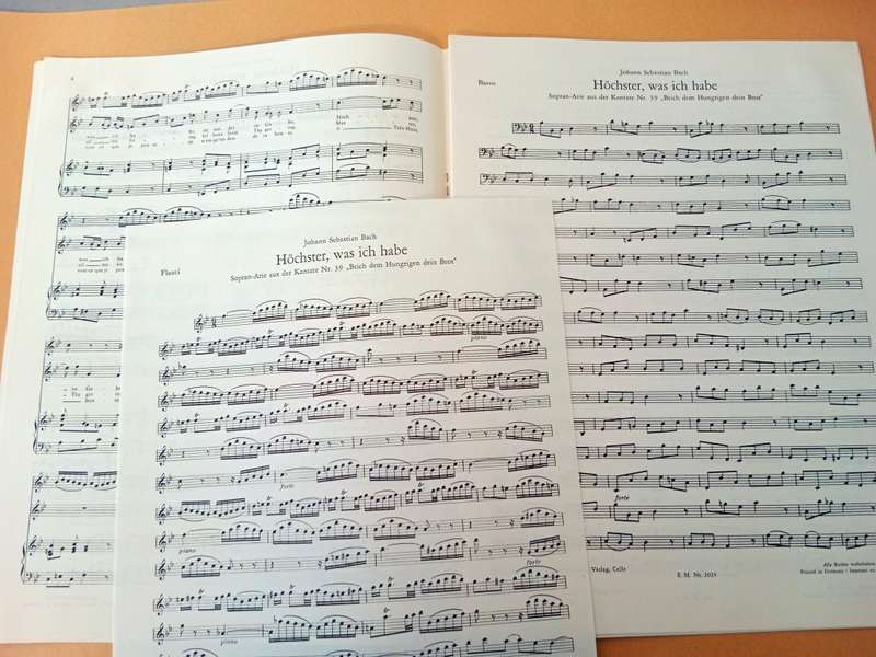 "Master, All My Living", Aria from Cantata 39, J.S. Bach [for soprano, 2 recorders & basso continuo]