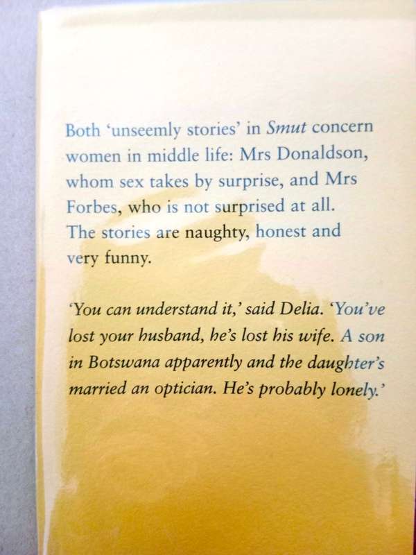 Smut - Two Unseemly Stories, Alan Bennett