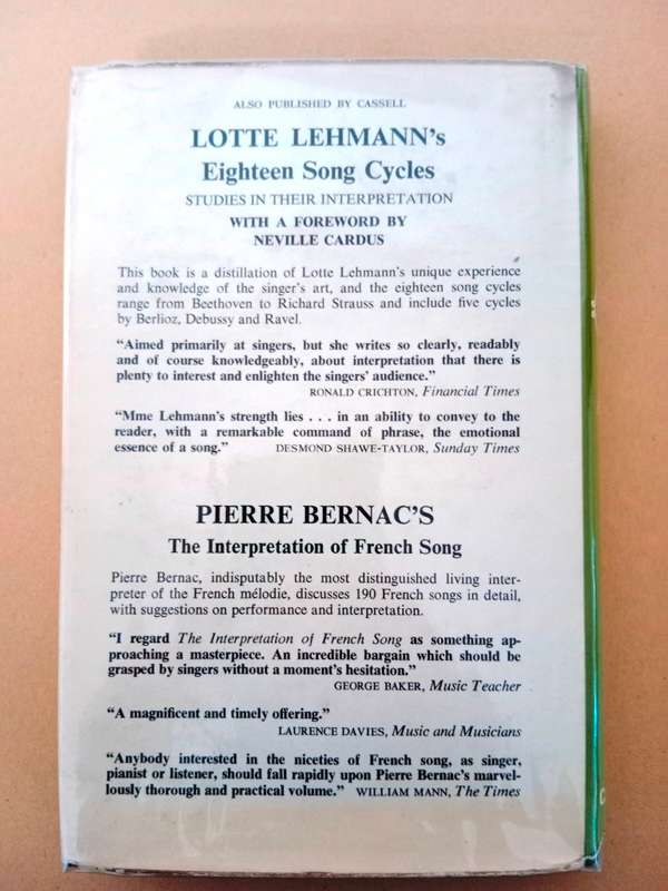 The Lieder of Brahms, Max Harrison