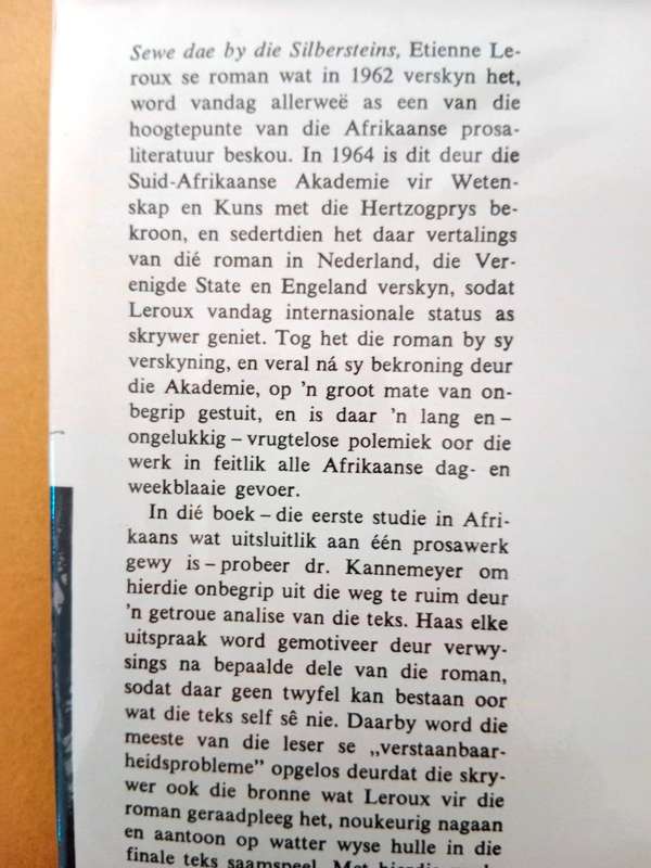 Op Weg Na Welgevonden, J.C. Kannemeyer