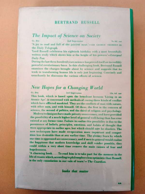 Human Society in Ethics and Politics, Bertrand Russell