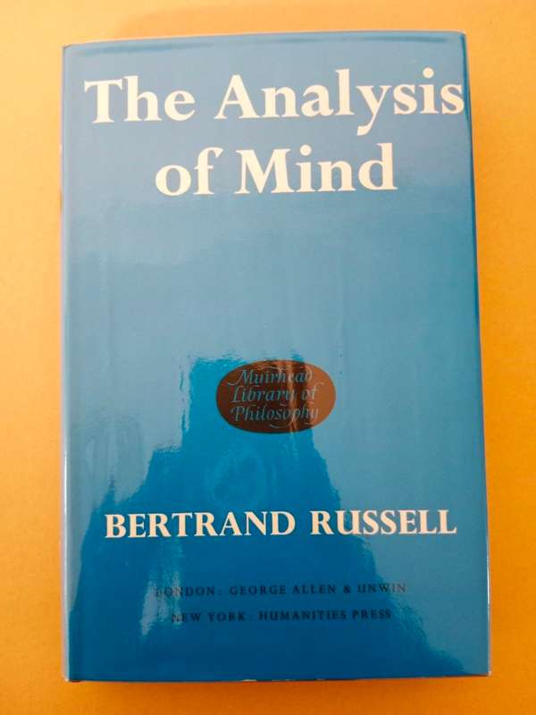 The Analysis of Mind, Bertrand Russell