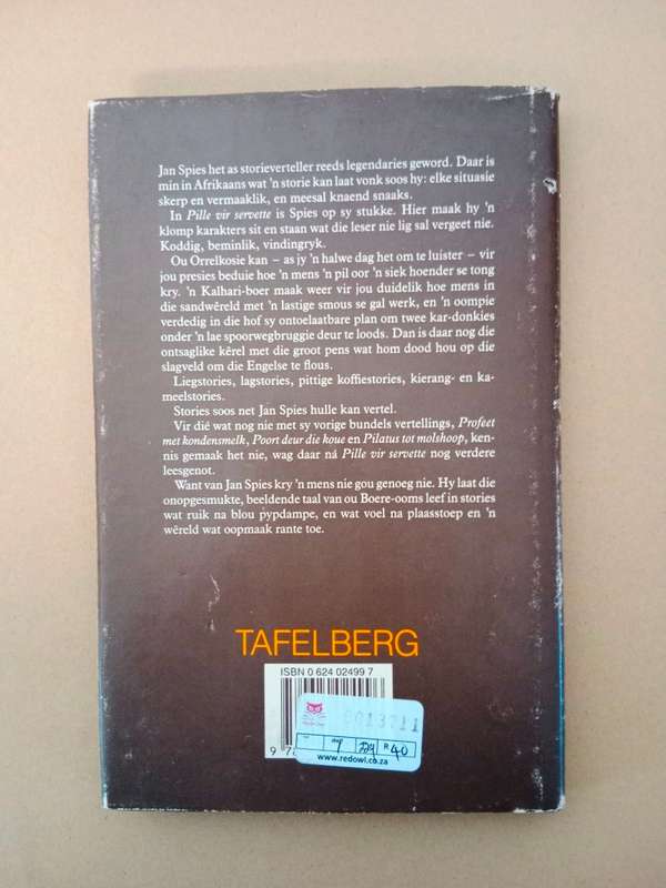Pille vir Servette - Vertellings 4, Jan Spies