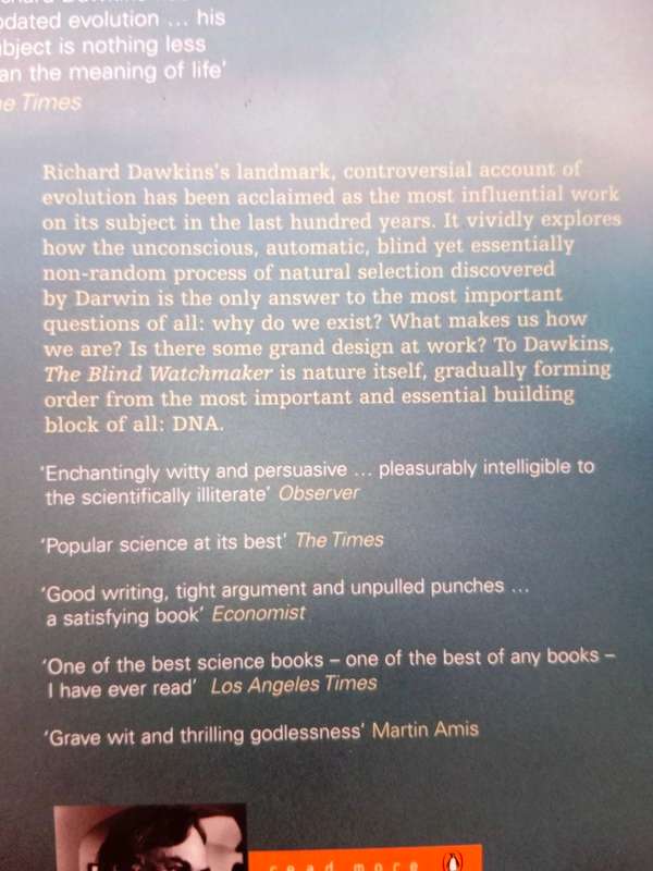 The Blind Watchmaker, Richard Dawkins