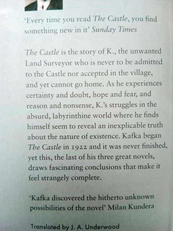 The Castle, Franz Kafka