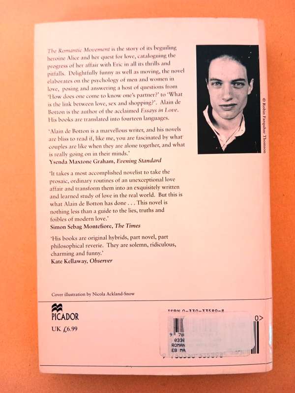 The Romantic Movement, Alain de Botton