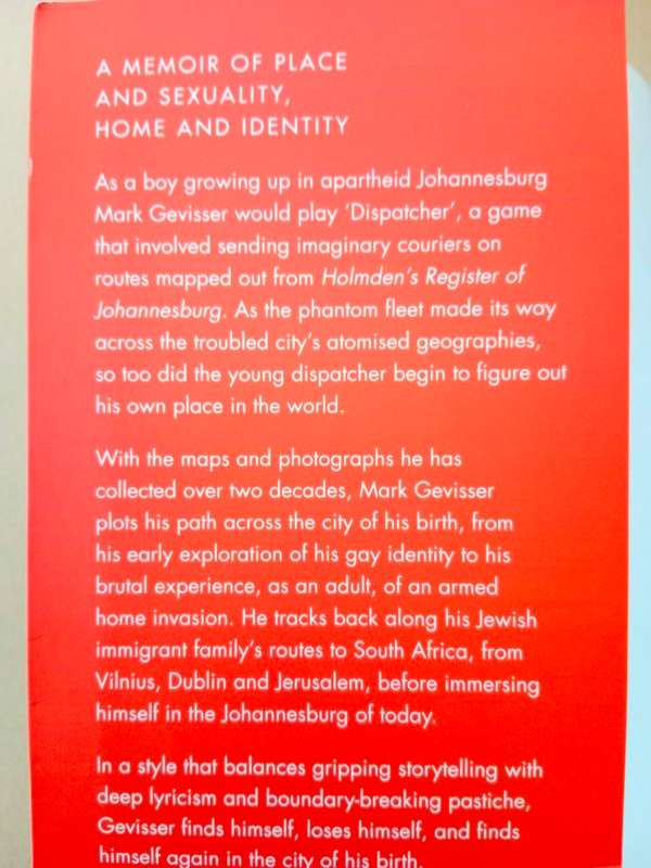 Lost and Found in Johannesburg, Mark Gevisser