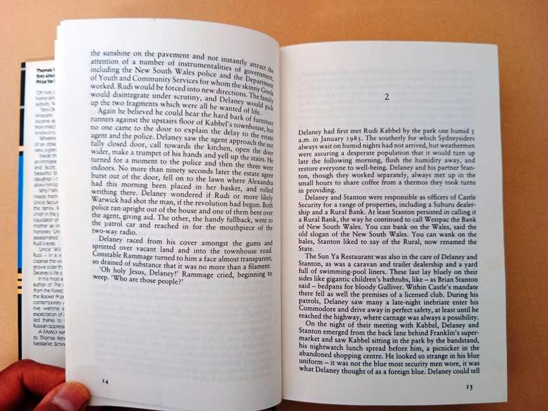 A Family Madness, Thomas Keneally