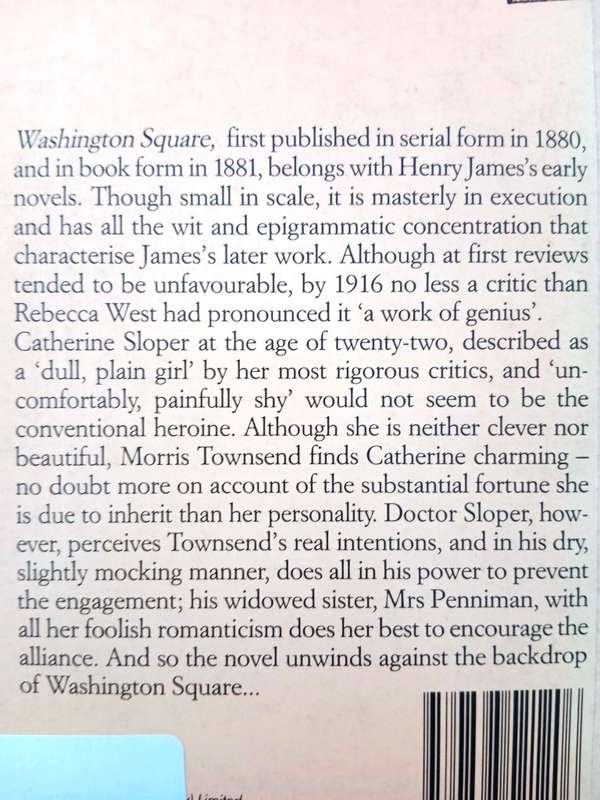 Washington Square, Henry James