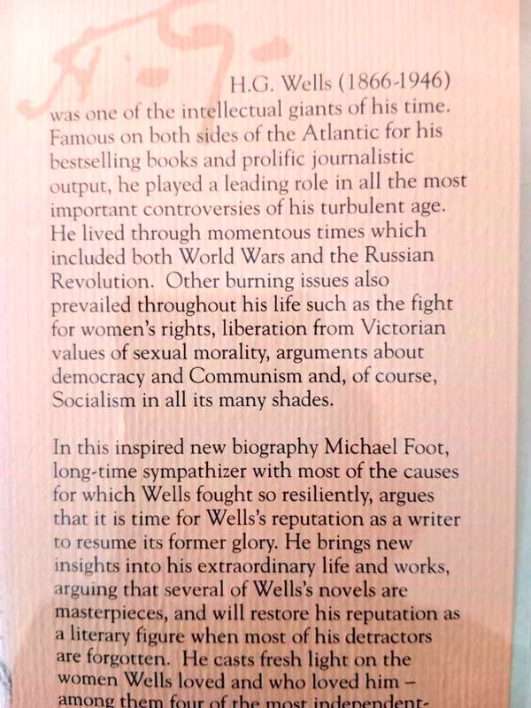 The History of Mr Wells, Michael Foot