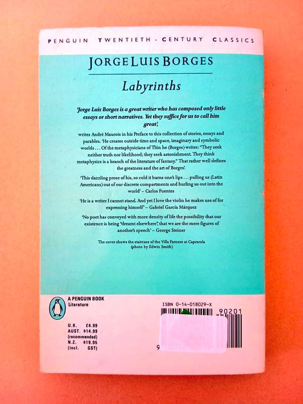 Labyrinths, Jorge Luis Borges