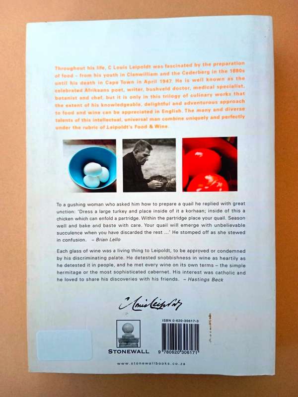 Leipoldt's Food and Wine, C. Louis Leipoldt
