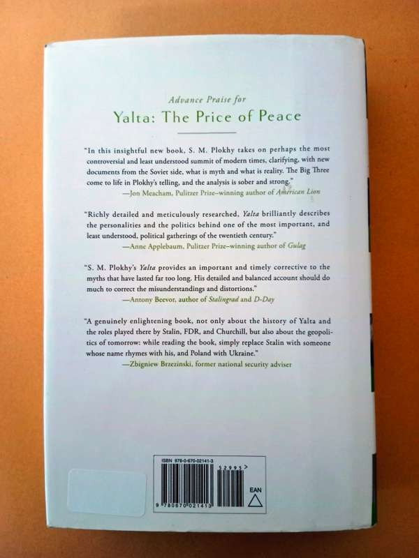 Yalta - The Price of Peace, S.M. Plokhy