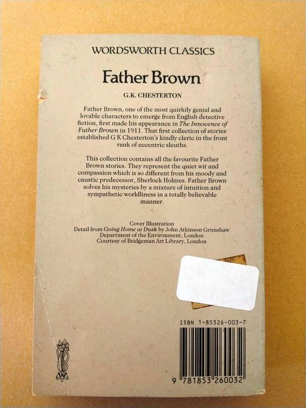 Father Brown, G.K. Chesterton