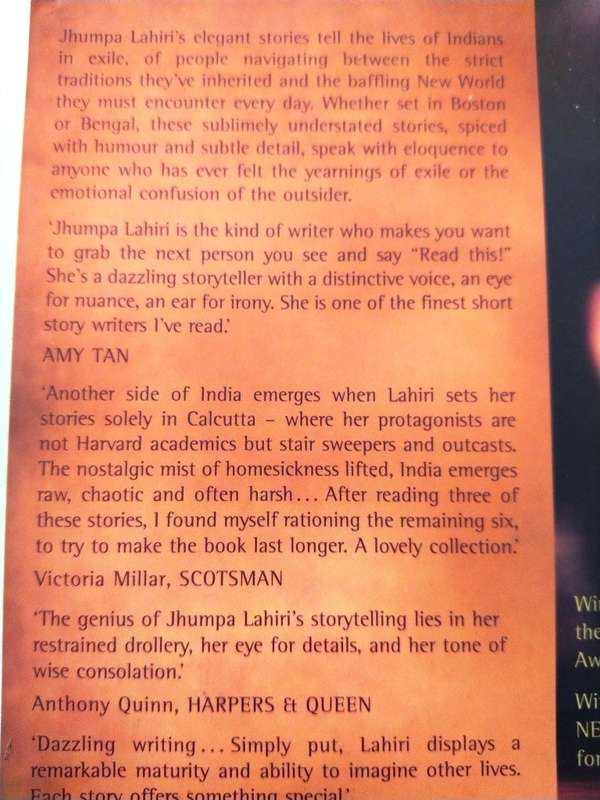 Interpreter of Maladies, Jhumpa Lahiri