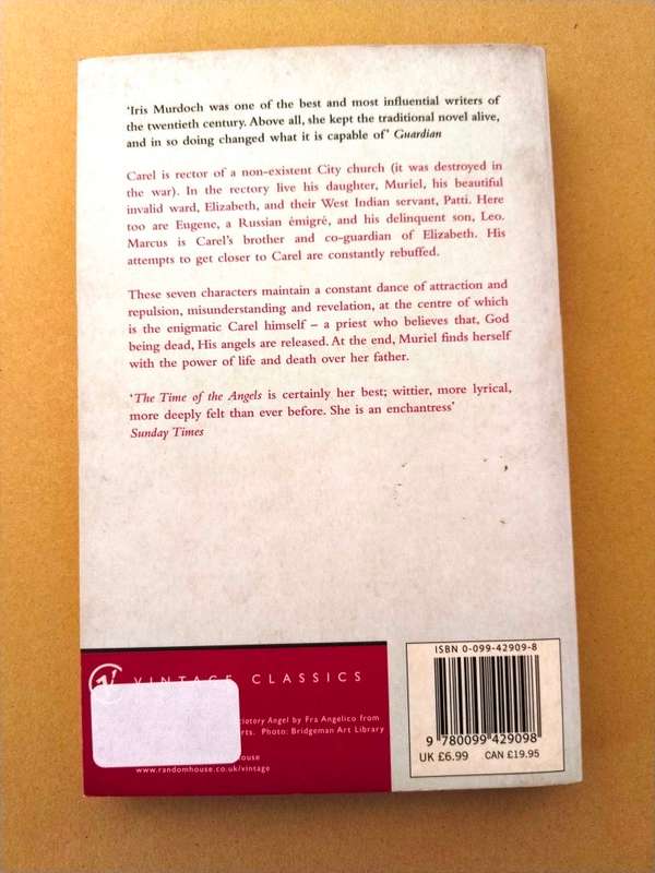 The Time of Angels, Iris Murdoch