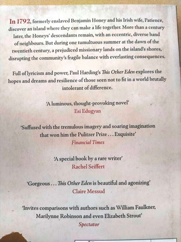 This Other Eden, Paul Harding