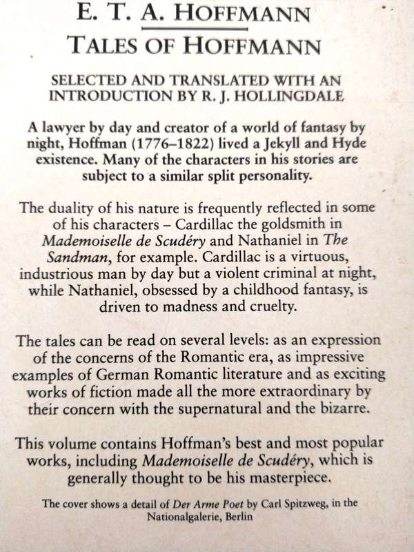 Tales of Hoffmann, E.T.A. Hoffmann