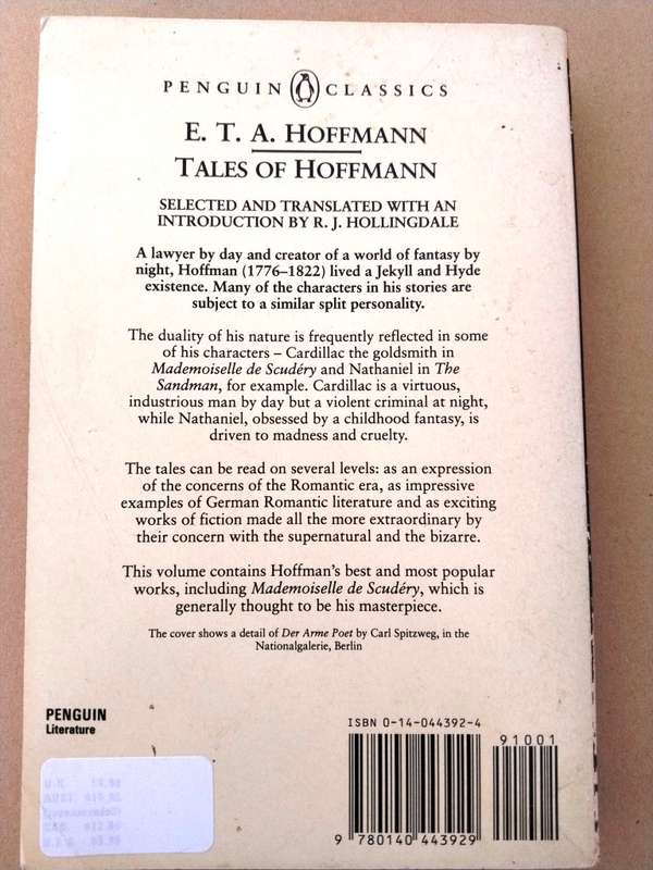 Tales of Hoffmann, E.T.A. Hoffmann