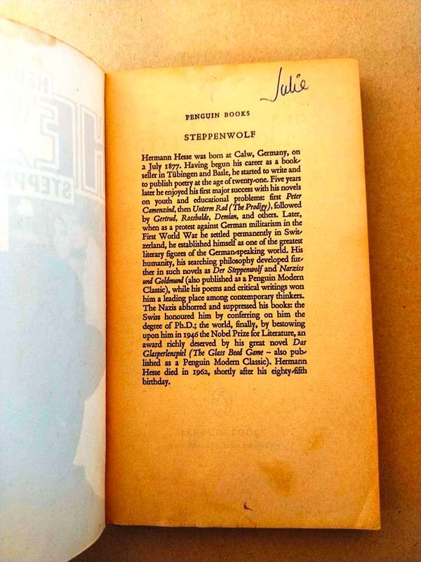 Steppenwolf, Herman Hesse