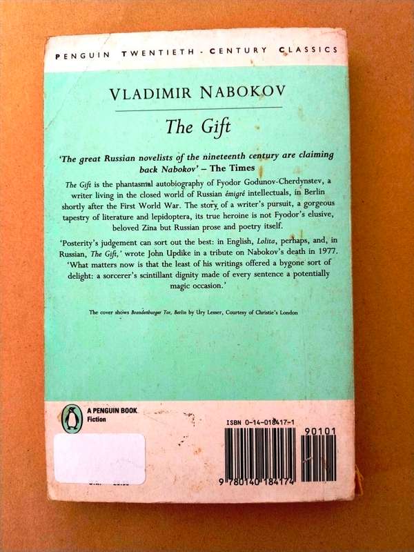 The Gift, Vladimir Nabokov