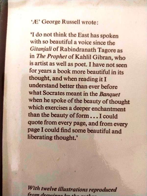 The Prophet, Kahlil Gibran