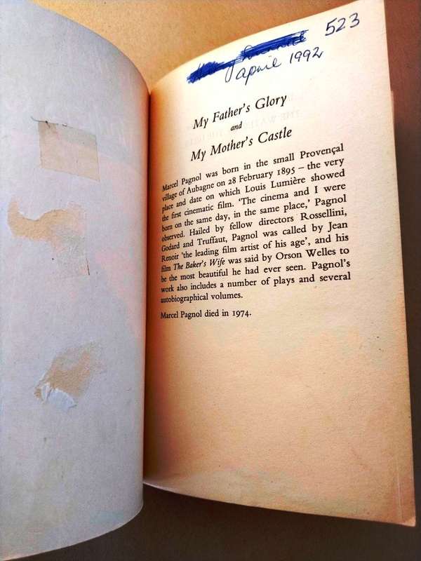 My Father's Glory and My Mother's Castle, Marcel Pagnol