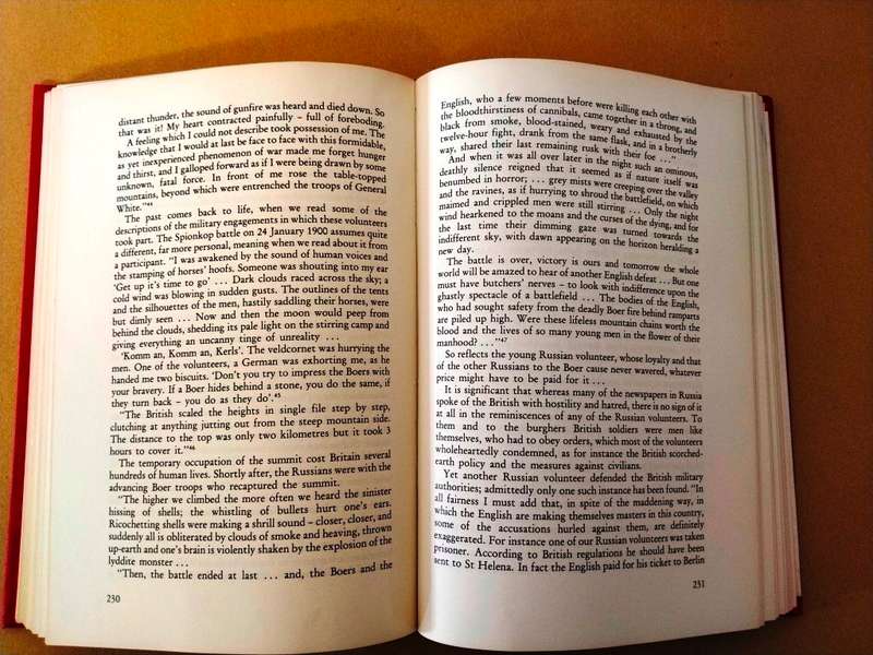 Russia and the Anglo-Boer War 1899-1902, Elisaveta Kandyba-Foxcroft