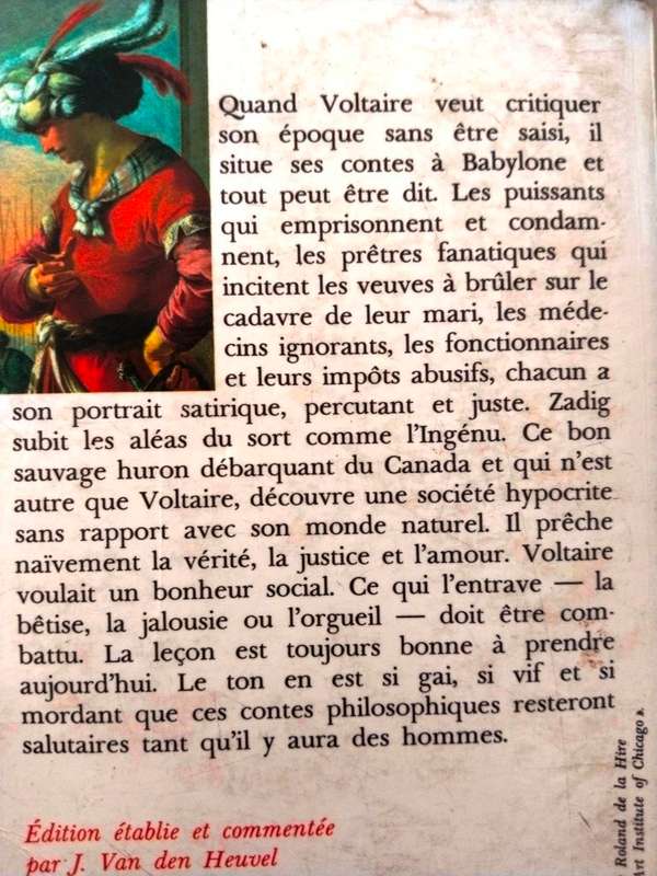 Zadig, Voltaire (Tome II)