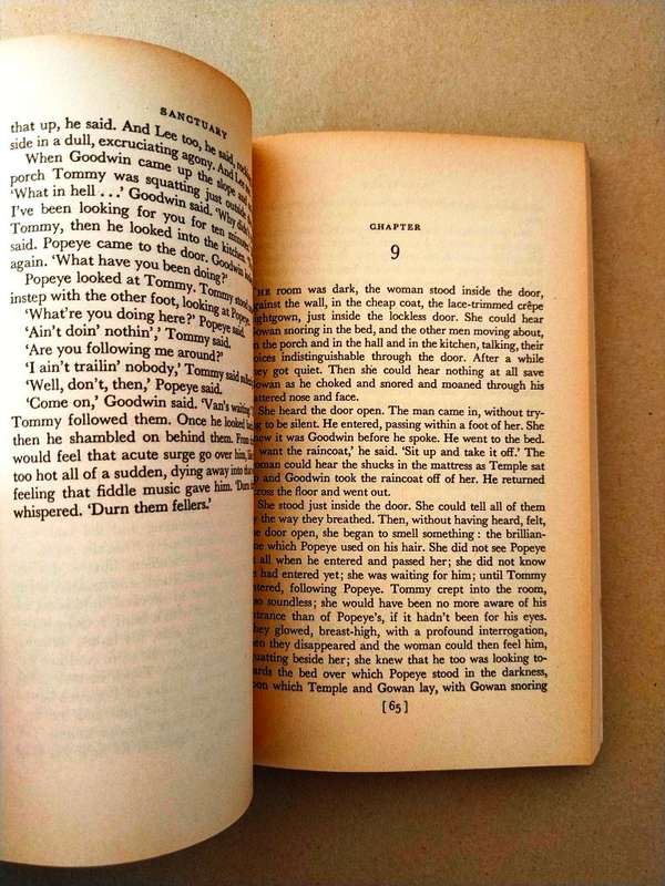 Sanctuary, William Faulkner