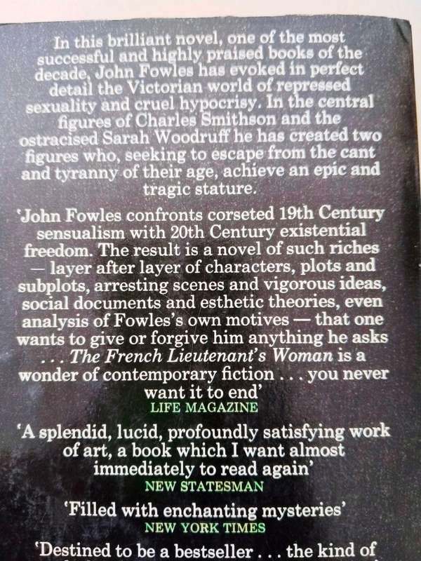The French Lieutenant's Woman, John Fowles