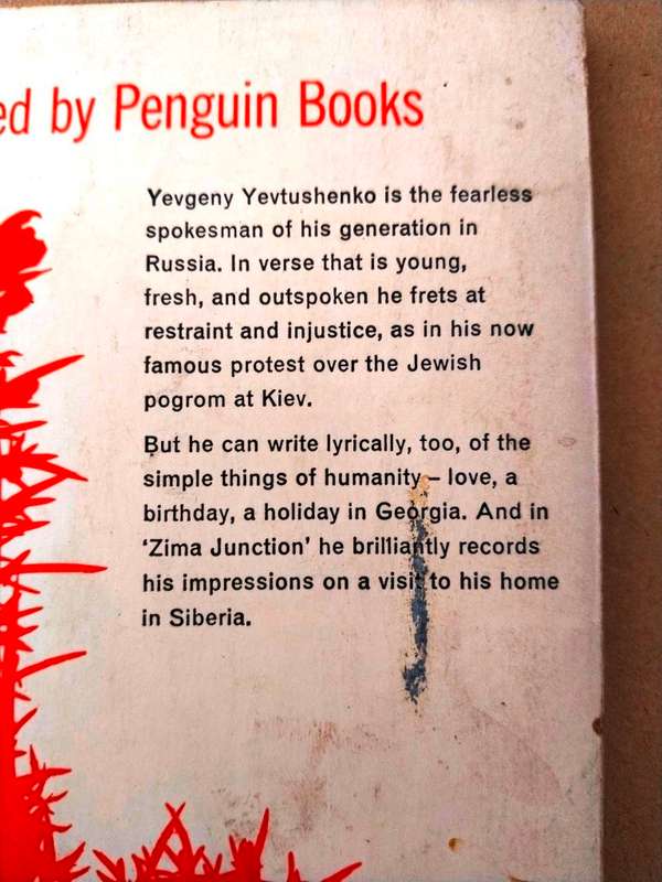 Selected Poems, Yevgeny Yevtushenko