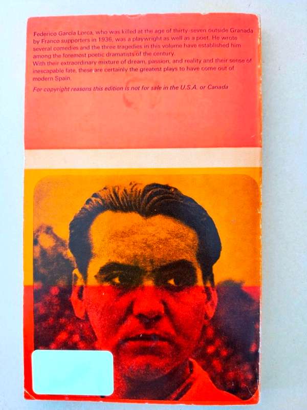Three Tragedies, Federico García Lorca