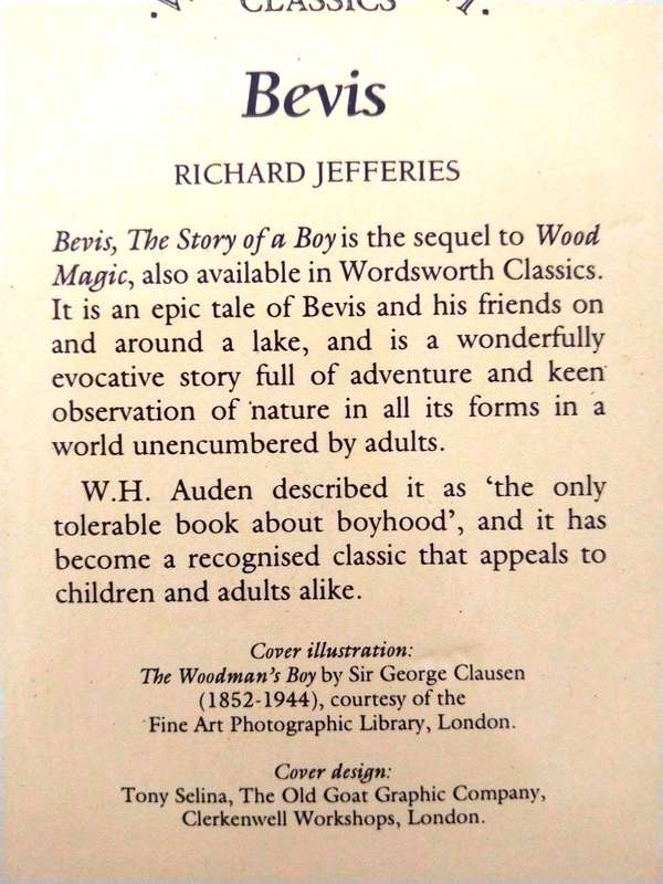 Bevis, Richard Jefferies