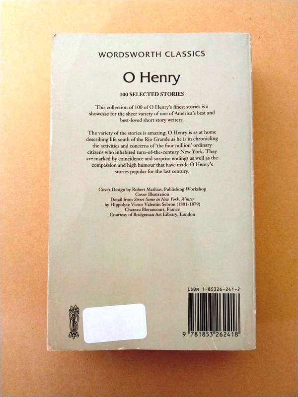 100 Selected Stories, O Henry