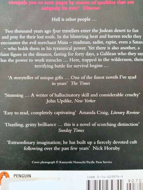 Quarantine, Jim Crace
