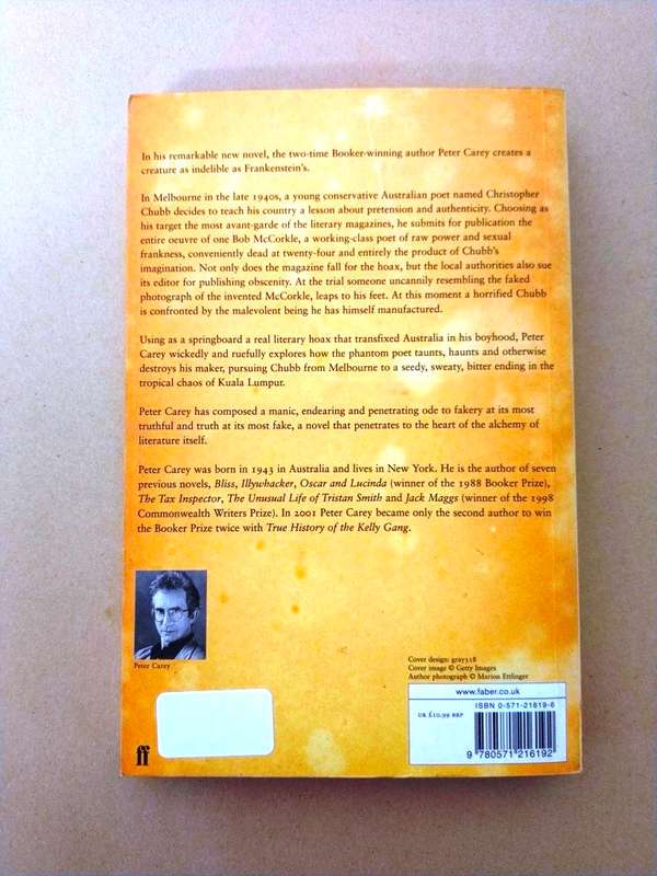 My Life as a Fake, Peter Carey