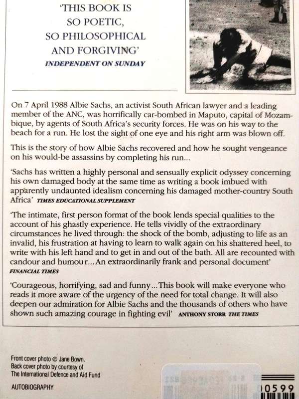 The Soft Vengeance of a Freedom Fighter, Albie Sachs